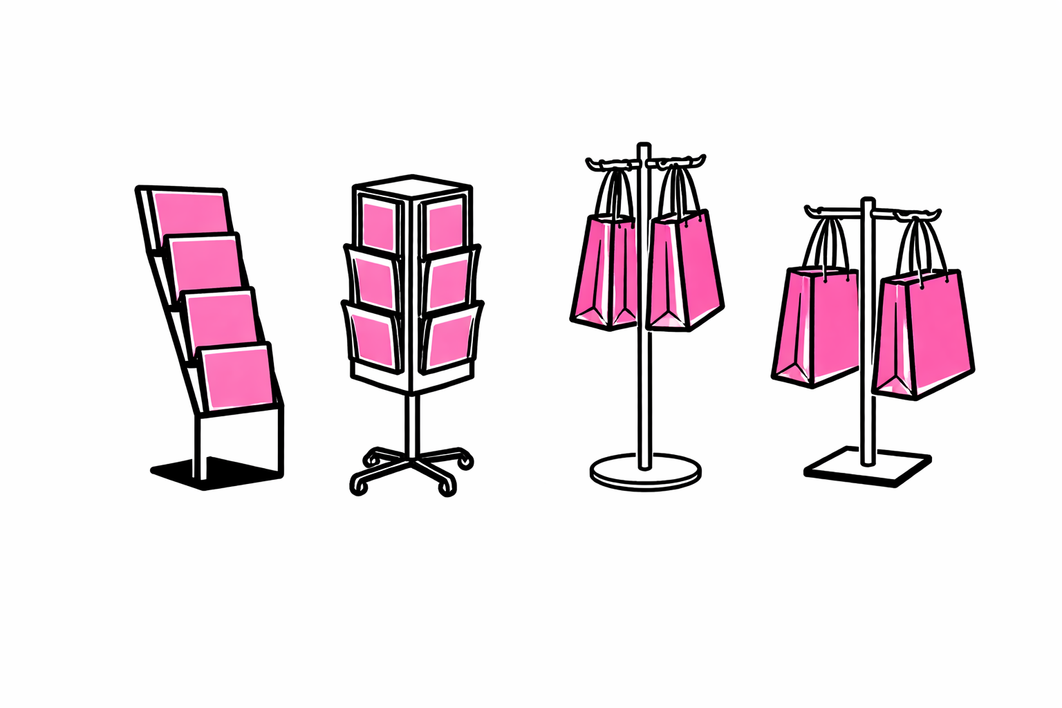 Displays & Taschenhalter