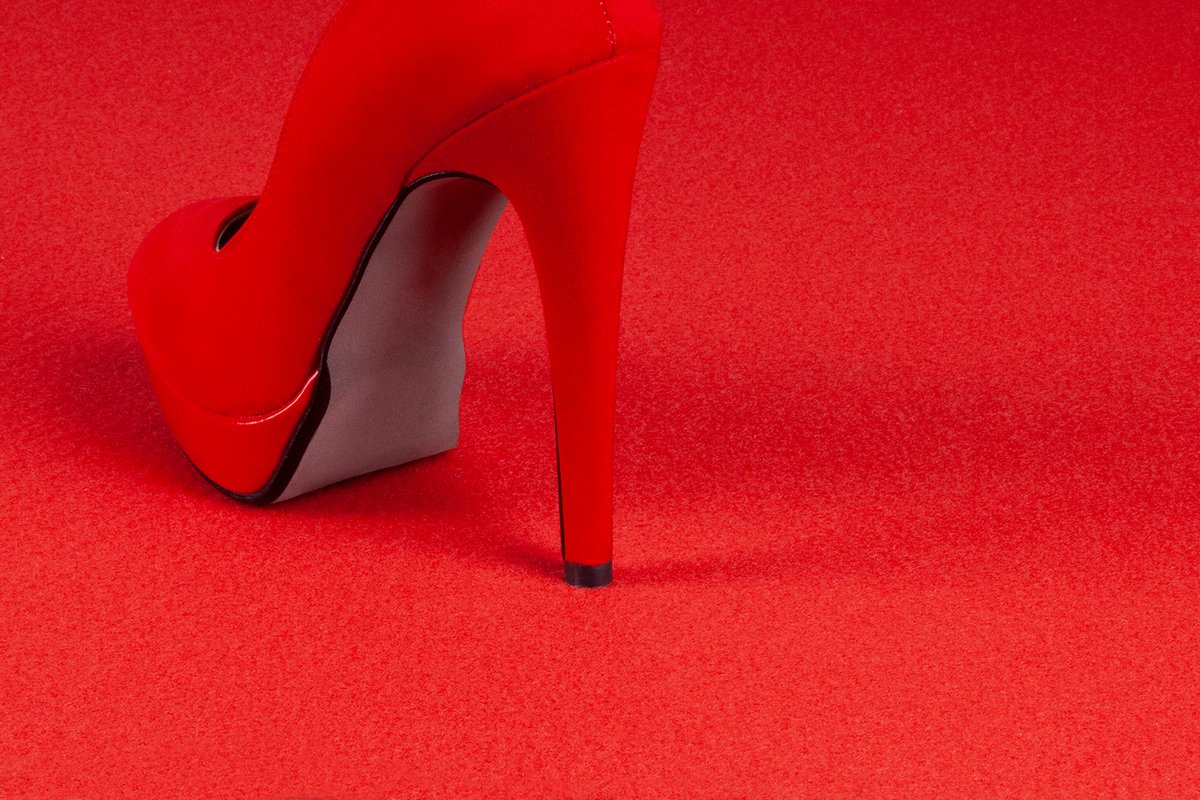 Teppich ELEA 271 signalrot