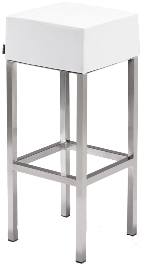 Barhocker CUBE, weiß
