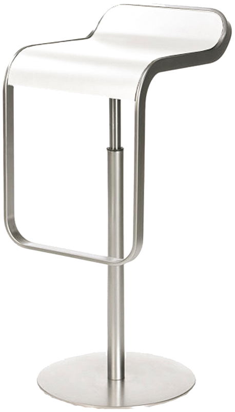 Barhocker LEM, weiß