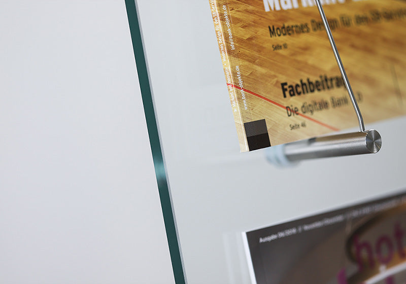 UB Prospektständer Glas