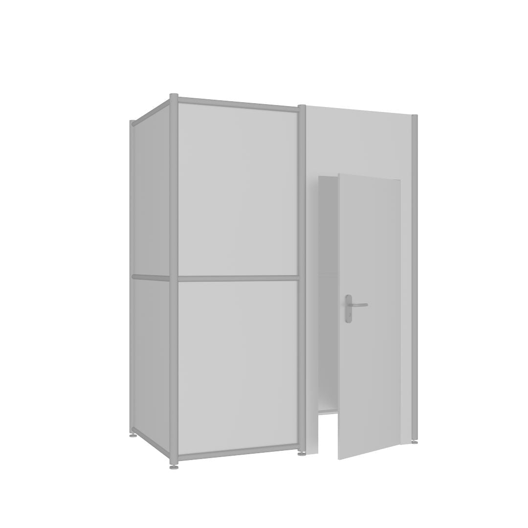 System Koje 2x1 mit versperrbarer Tür