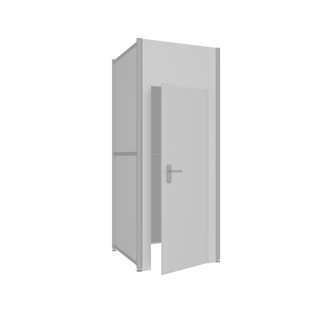 System Koje 1x1 mit versperrbarer Tür